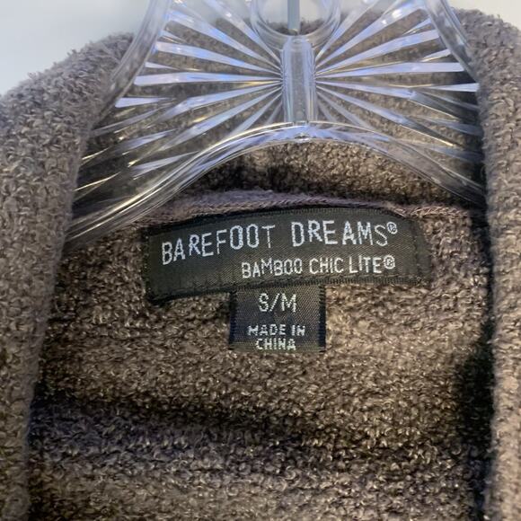 Barefoot Dreams Sweater Women S/M Brown‎ Bamboo Chic Lite Cozycore Small Medium - Picture 5 of 6
